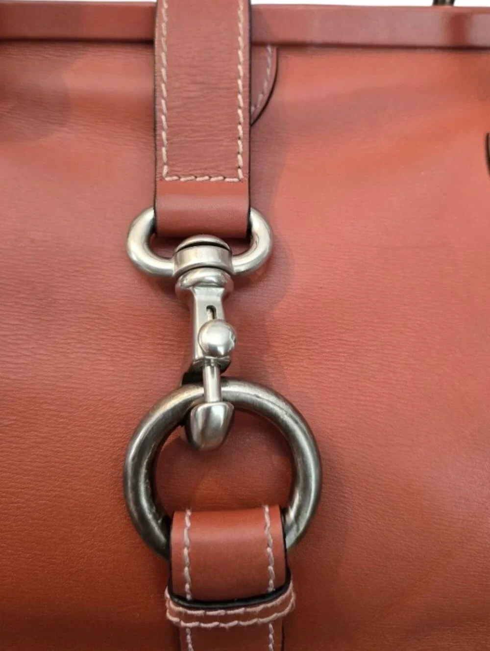 Marc Jacobs Vintage Leather Kisslock  Satchel-Dr Bag  w/ Dustbag in EUC